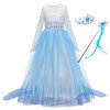 Elsa Frozen - Šaty Outfit Elsa Elzy Pozemok Ice 2 kostým 116_1