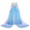 Elsa Frozen - Šaty Outfit Elsa Elzy Pozemok Ice 2 kostým 116_3