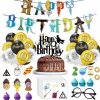 HARRY POTTER - Balóny Harry Potter nastaviť dekoráciu na narodeniny_1
