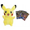 Pokémoni - Mascot Pikachu Plush 25 cm + 80 Pokemon karty_6