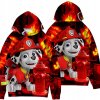 PAW Patrol - Psovitá mikina Patrol 3D labky veľkosti Everest tracker_5