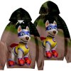 PAW Patrol - Psovitá mikina Patrol 3D labky veľkosti Everest tracker_7