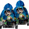 PAW Patrol - Psovitá mikina Patrol 3D labky veľkosti Everest tracker_8