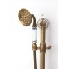 Sprchový panel -  RETRO SPRCHOVACÍ SLÚCHADLÁ STARÉ ZLATÉ ROYAL_4