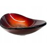Umývadlo -  ČERVENÉ SKLO OVÁLNE UMÝVADLO_4