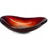 Umývadlo -  ČERVENÉ SKLO OVÁLNE UMÝVADLO_5