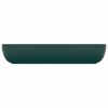 Umývadlo -  Obdĺžnikové matné tmavozelené umývadlo 71x38 cm_6