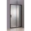 Sprchové dvere - Čierna ČIERNE POSUVNÉ Dvere 115 cm reg. 114-117cm_2