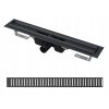 Sprchový žľab - Lineárny odtok s roštom APZ1BLACK 750 BLACK_1
