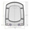 WC doska - WC sedátko Cersanit Carina ZATVORENÉ_2