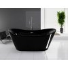 Samostatne stojaca akrylátová vaňa Čierna 170 cm_6