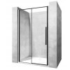 Sprchové dvere - Solárna čierna matná 150 cm sprchové dvere REA-K6360_1