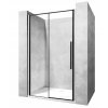 Sprchové dvere - Solárna čierna matná 150 cm sprchové dvere REA-K6360_0