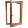 OKNO PVC 80 x 100 / 800 x 1000 RU, 2 x ZLATÝ DUB_2