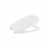 Biela toaletná doska Roca Debba, mäkké zatváranie_0