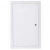 Revízne dvierka - Kov inšpekčná dvere 50x70 biely zámok_0