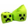 Detský sedací vak - pufa - PUFA Seat XXXL poufs ples darček Minecraft_5
