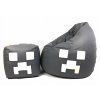 Detský sedací vak - pufa - PUFA Seat XXXL poufs ples darček Minecraft_6