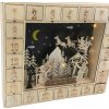 Adventný kalendár - Drevený adventný kalendár s LED osvetlenie_3