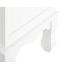 BEDSIDE TABLE RETRO VINTAGE BEDSIDE TABLE WHITE_4
