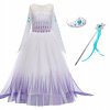 Elsa Frozen - Šaty Outfit Elsa White Elza Land Ice 2 110_1