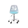 STOLIČKA S NASTAVITEĽNÉ NOHY BIELA MODRÁ_2