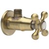 RETRO rohový ventil STARÁ MOSADZA ANTIK 1 / 2x 3/8_1