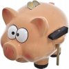Pokladnička prasiatko s kladivom XL KERAMICKÉ