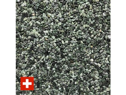 Verde Alpi 2-4 mm - mramorový kámen