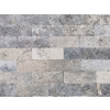 Travertín Silver tehličky - 20,3 cm x 7,5 cm x 1 cm
