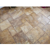 Travertín Gold francúzsky vzor hr. 1,2 cm - sekané hrany