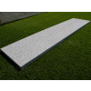 Šedý žulový parapet řezaný na rozměr 150x35x3 cm s texturou pepř a sůl
