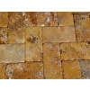 Travertín Gold dlažba 30 cm x 15 cm x 3 cm - sekané hrany