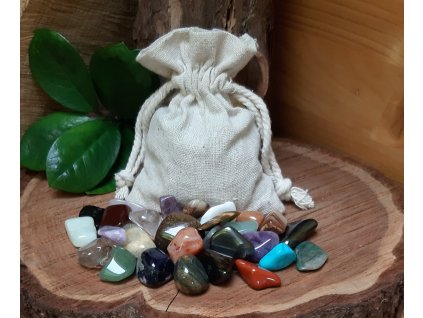 Polodrahokamy a minerály MIX 30 druhů v pytlíku
