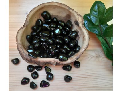 Obsidian černý miska