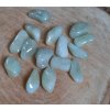 Akvamarín tromlovaný kámen Vel. S 1,5-2cm  100g