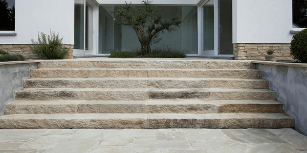 Technický postup pokládky venkovních schodů