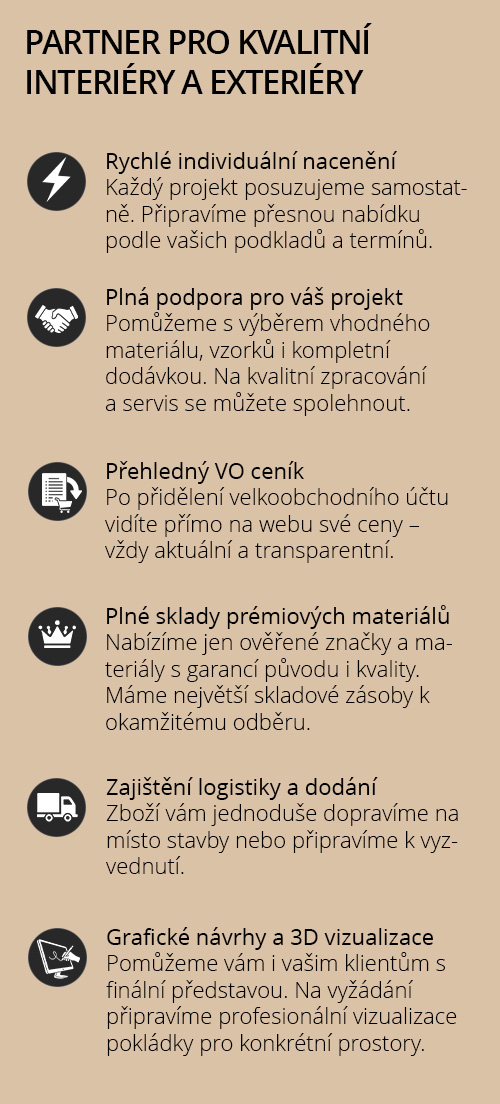 Výhody velkoobchodní B2B spolupráce Kameny.cz