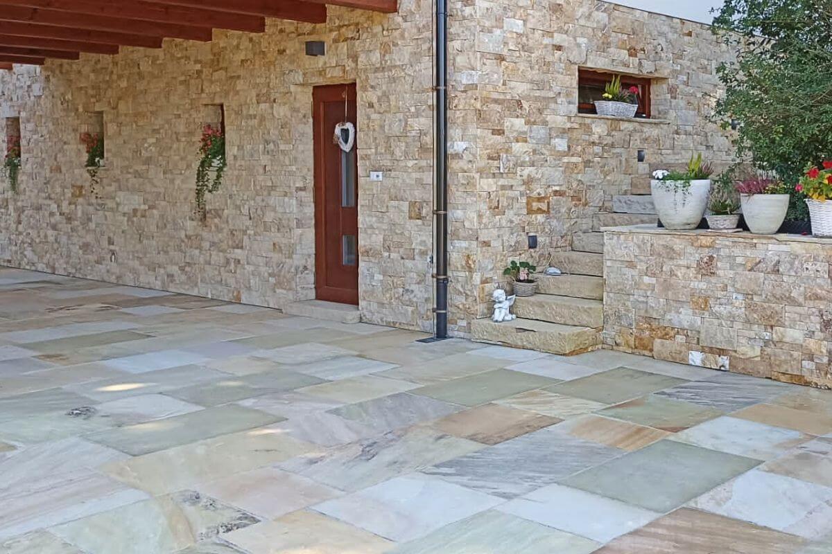 Dlažba terasa – ukázka realizace