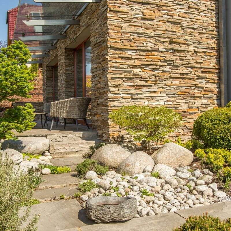 Detail obkladu – ukázka realizace