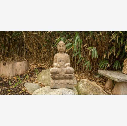 socha z kamene Buddha