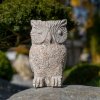 přírodní kamenná sovička