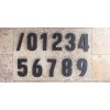 čísla na dům z břidlice