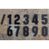 Čísla na dům z břidlice 20 cm