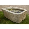 kamenná venkovní vana