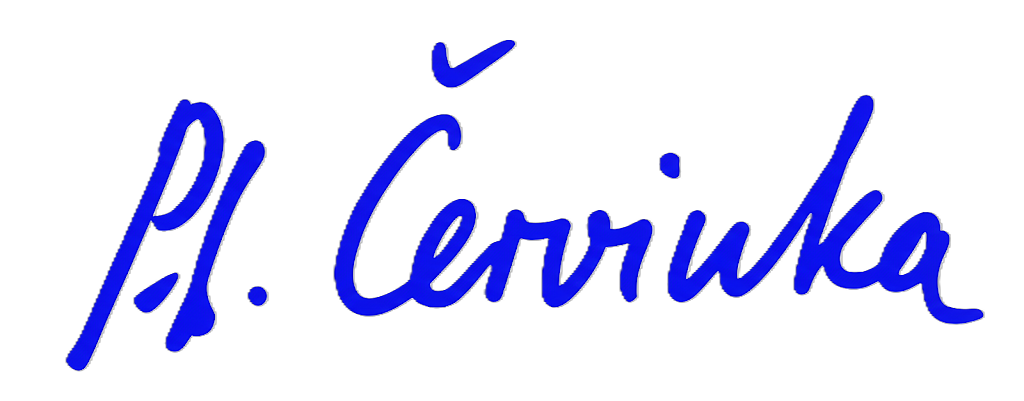 Podpis Petr Červinka