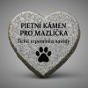 Vzpomínkový kámen srdce