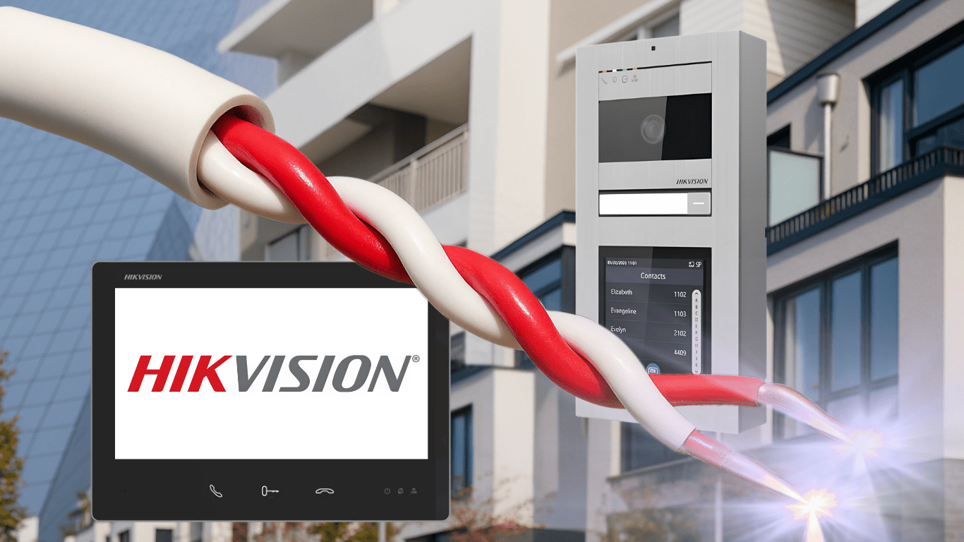 Revoluční 2drátový HD interkom od Hikvision: Nová éra videotelefoni