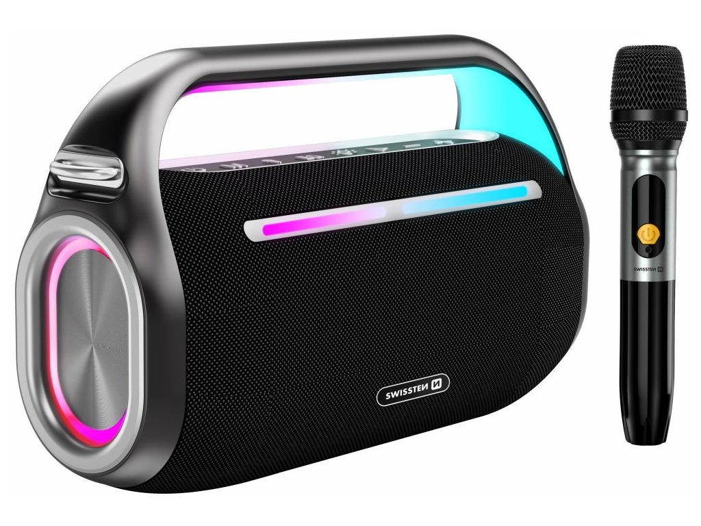 Swissten bluetooth reproduktor harmony 80w černý
