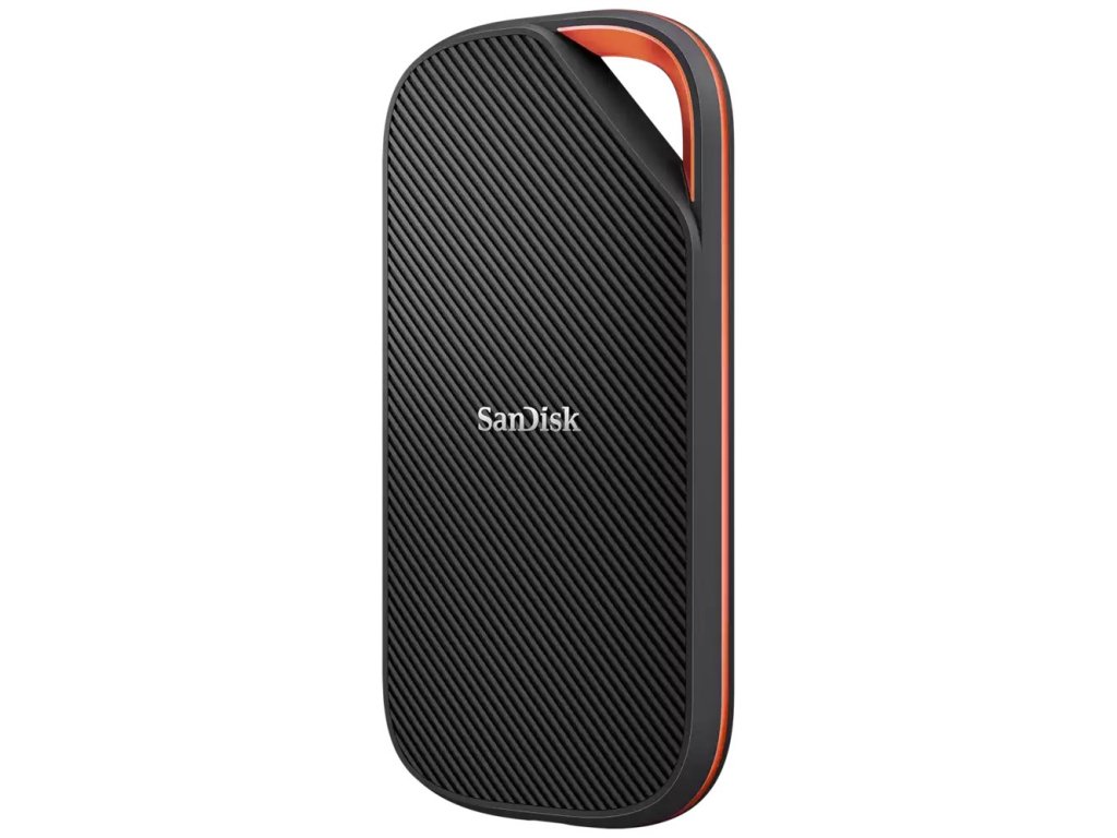SanDisk Extreme PRO 4TB SSD / externí / USB Type-C / USB4 Gen 3x2 / 40Gbps / R: up to 3800 MB/s / W: 3700MB/s